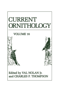 Imagen de portada: Current Ornithology 1st edition 9780306464867