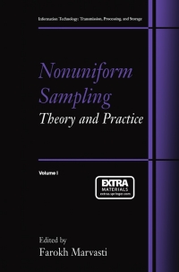 Cover image: Nonuniform Sampling 1st edition 9780306464454