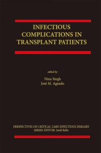 Titelbild: Infectious Complications in Transplant Recipients 1st edition 9780792379720