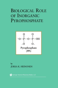 Cover image: Biological Role of Inorganic Pyrophosphate 9780792374411