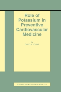 表紙画像: Role of Potassium in Preventive Cardiovascular Medicine 9780792373766