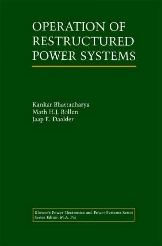 Cover image: Operation of Restructured Power Systems 9781461355670