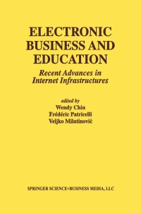 Imagen de portada: Electronic Business and Education 1st edition 9780792375081
