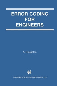 Cover image: Error Coding for Engineers 1st edition 9780792375227