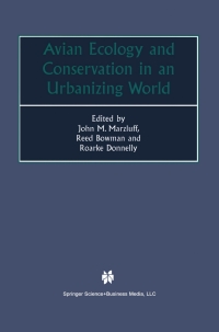 Omslagafbeelding: Avian Ecology and Conservation in an Urbanizing World 1st edition 9780792374589