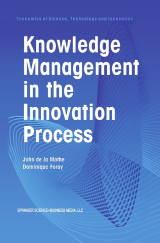 Cover image: Knowledge Management in the Innovation Process 1st edition 9780792374640