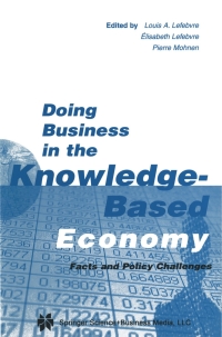 Cover image: Doing Business in the Knowledge-Based Economy 1st edition 9781461356288