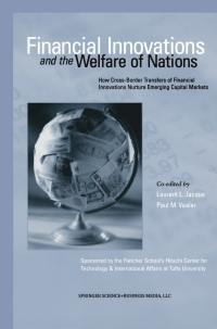 Cover image: Financial Innovations and the Welfare of Nations 1st edition 9780792373285