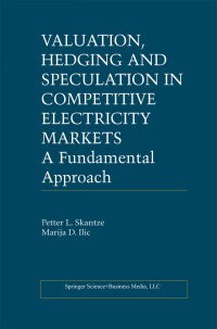Cover image: Valuation, Hedging and Speculation in Competitive Electricity Markets 9780792375289