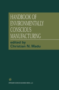 Titelbild: Handbook of Environmentally Conscious Manufacturing 1st edition 9780792384496