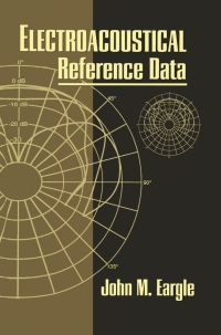 Imagen de portada: Electroacoustical Reference Data 1st edition 9780442013974