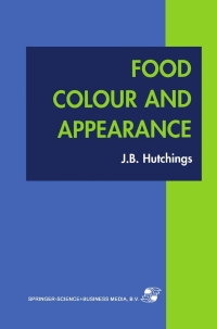 Cover image: Food Colour and Appearance 9780834212947