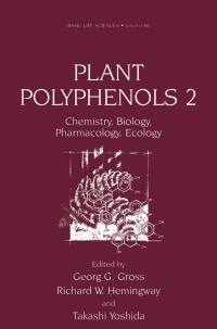 Imagen de portada: Plant Polyphenols 2 1st edition 9780306462184