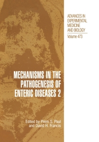 Titelbild: Mechanisms in the Pathogenesis of Enteric Diseases 2 1st edition 9780306462146