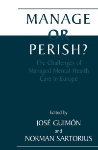 Cover image: Manage or Perish? 1st edition 9780306462108