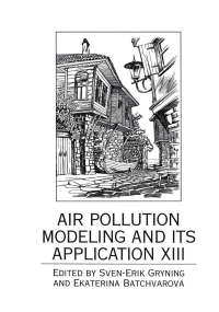 表紙画像: Air Pollution Modeling and Its Application XIII 1st edition 9780306461880