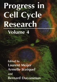 Imagen de portada: Progress in Cell Cycle Research 1st edition 9780306463051