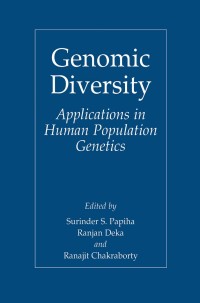 Cover image: Genomic Diversity 1st edition 9780306462955