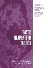 Cover image: Elastic Filaments of the Cell 1st edition 9780306464102