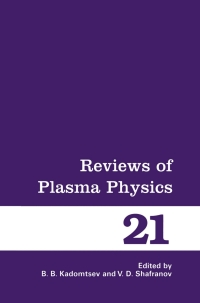 Cover image: Reviews of Plasma Physics 1st edition 9780306110641
