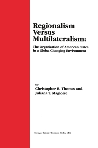 Imagen de portada: Regionalism Versus Multilateralism 9780792379133