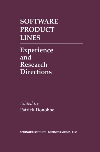 Cover image: Software Product Lines 1st edition 9781461543398