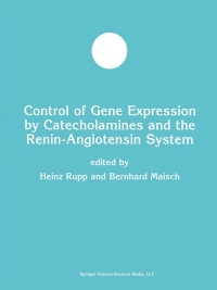 表紙画像: Control of Gene Expression by Catecholamines and the Renin-Angiotensin System 1st edition 9780792379812