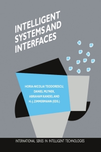 Imagen de portada: Intelligent Systems and Interfaces 1st edition 9781461369806
