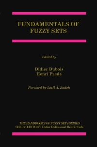 Cover image: Fundamentals of Fuzzy Sets 1st edition 9780792377320