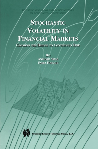 Cover image: Stochastic Volatility in Financial Markets 9780792378426