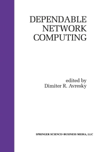 表紙画像: Dependable Network Computing 1st edition 9780792377115