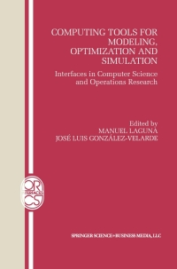 Immagine di copertina: Computing Tools for Modeling, Optimization and Simulation 1st edition 9780792377184