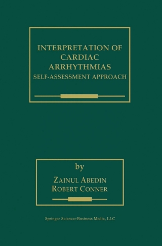 Cover image: Interpretation of Cardiac Arrhythmias 9781461370826