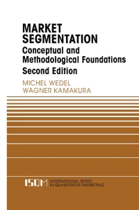 表紙画像: Market Segmentation 2nd edition 9780792386353