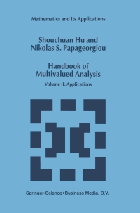 表紙画像: Handbook of Multivalued Analysis 9780792361640