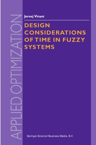 Immagine di copertina: Design Considerations of Time in Fuzzy Systems 9781461371151