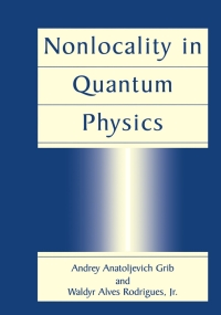 Cover image: Nonlocality in Quantum Physics 9780306461828