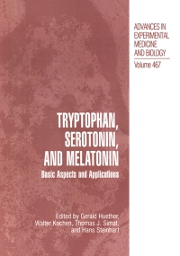Cover image: Tryptophan, Serotonin, and Melatonin 1st edition 9780306462047