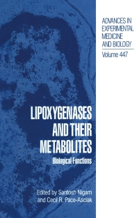 表紙画像: Lipoxygenases and their Metabolites 1st edition 9780306460449