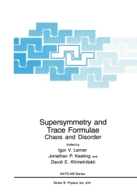 Imagen de portada: Supersymmetry and Trace Formulae 1st edition 9780306459337