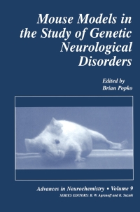 Cover image: Mouse Models in the Study of Genetic Neurological Disorders 1st edition 9780306459658