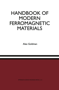 Cover image: Handbook of Modern Ferromagnetic Materials 9781461372301