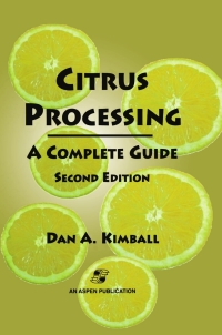 表紙画像: Citrus Processing 2nd edition 9780834212589