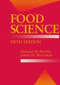 Cover image: Food Science 5th edition 9780834212657