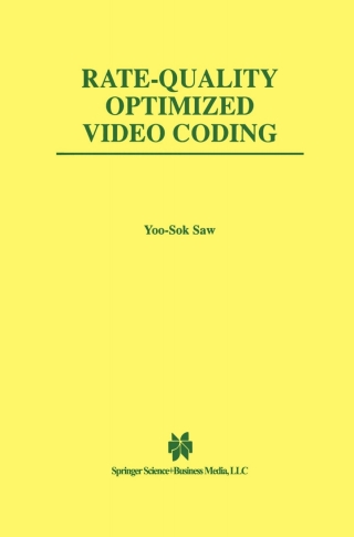 Imagen de portada: Rate-Quality Optimized Video Coding 9780792383765