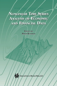 Titelbild: Nonlinear Time Series Analysis of Economic and Financial Data 1st edition 9780792383796