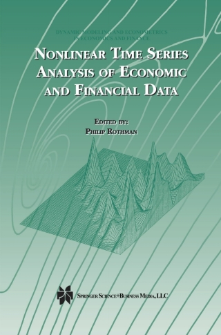 Cover image: Nonlinear Time Series Analysis of Economic and Financial Data 1st edition 9780792383796