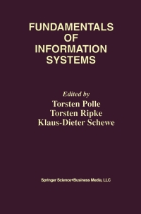 Cover image: Fundamentals of Information Systems 1st edition 9781461551379