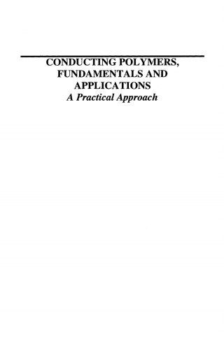 Imagen de portada: Conducting Polymers, Fundamentals and Applications 9780792385646