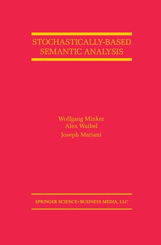 Omslagafbeelding: Stochastically-Based Semantic Analysis 9781461373964